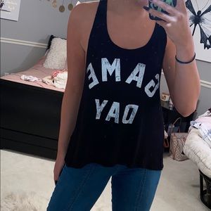 Mod “game day” tank top